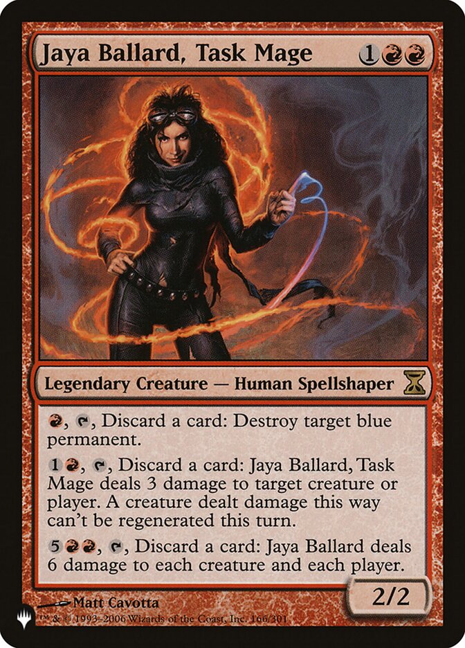 Jaya Ballard, Task Mage [The List] MTG Single Magic: The Gathering | Red Claw Gaming
