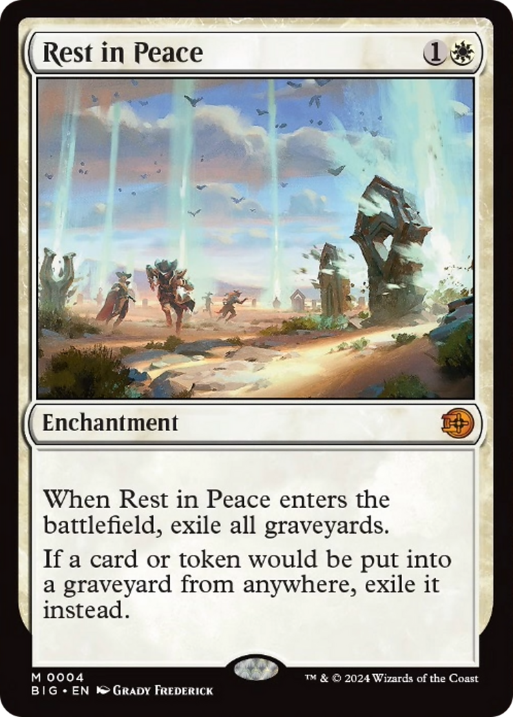 Rest in Peace [Outlaws of Thunder Junction: The Big Score] MTG Single Magic: The Gathering    | Red Claw Gaming