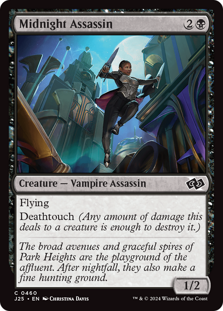 Midnight Assassin [Foundations Jumpstart] MTG Single Magic: The Gathering | Red Claw Gaming