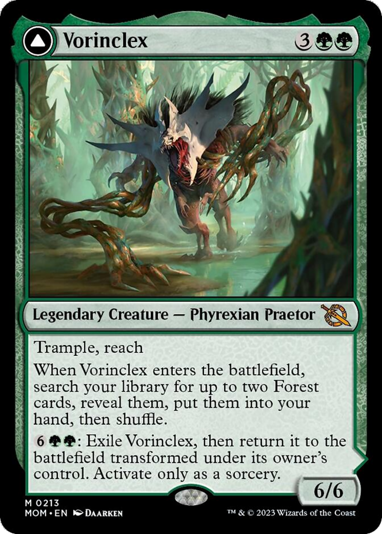 Vorinclex // The Grand Evolution [March of the Machine] MTG Single Magic: The Gathering    | Red Claw Gaming