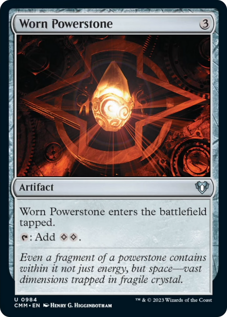 Worn Powerstone [Commander Masters] MTG Single Magic: The Gathering | Red Claw Gaming