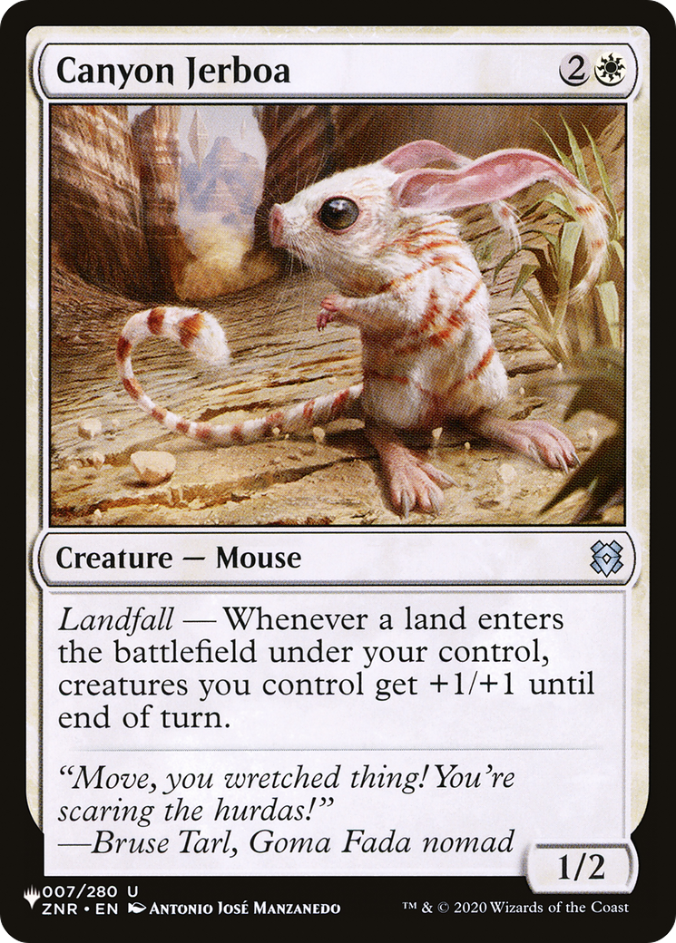 Canyon Jerboa [The List] MTG Single Magic: The Gathering | Red Claw Gaming
