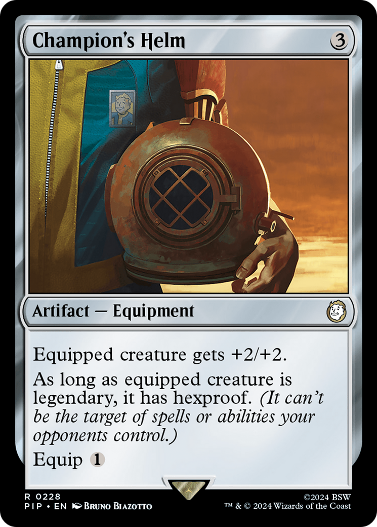Champion's Helm [Fallout] MTG Single Magic: The Gathering | Red Claw Gaming