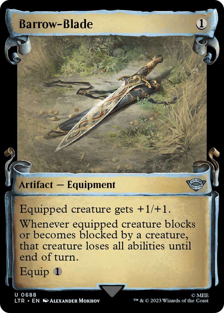 Barrow-Blade [The Lord of the Rings: Tales of Middle-Earth Showcase Scrolls] MTG Single Magic: The Gathering | Red Claw Gaming