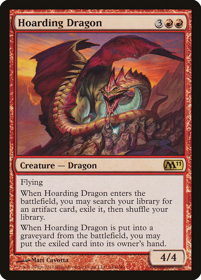 Hoarding Dragon [Magic 2011] MTG Single Magic: The Gathering | Red Claw Gaming