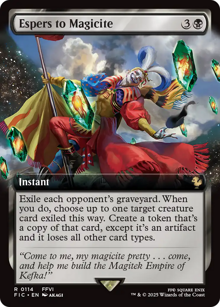 Espers to Magicite (Extended Art) [FINAL FANTASY Commander] MTG Single Magic: The Gathering | Red Claw Gaming