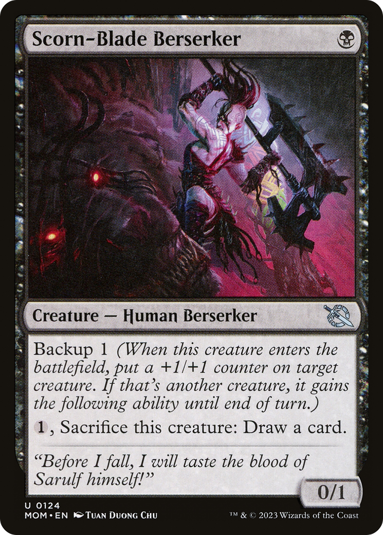 Scorn-Blade Berserker [March of the Machine] MTG Single Magic: The Gathering    | Red Claw Gaming