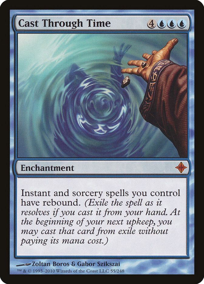 Cast Through Time [Rise of the Eldrazi] MTG Single Magic: The Gathering | Red Claw Gaming