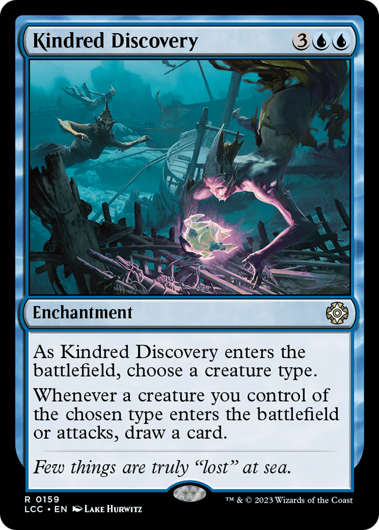 Kindred Discovery [The Lost Caverns of Ixalan Commander] MTG Single Magic: The Gathering | Red Claw Gaming