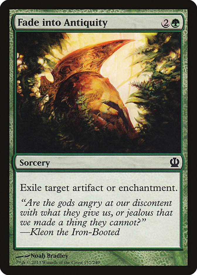 Fade into Antiquity [Theros] MTG Single Magic: The Gathering | Red Claw Gaming