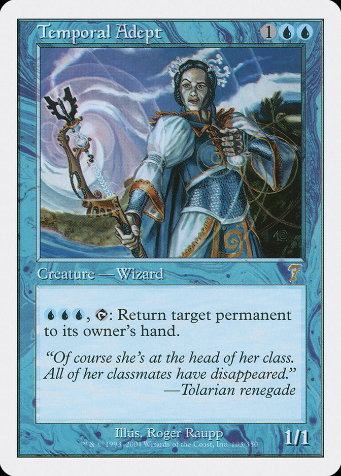 Temporal Adept [Seventh Edition] MTG Single Magic: The Gathering | Red Claw Gaming