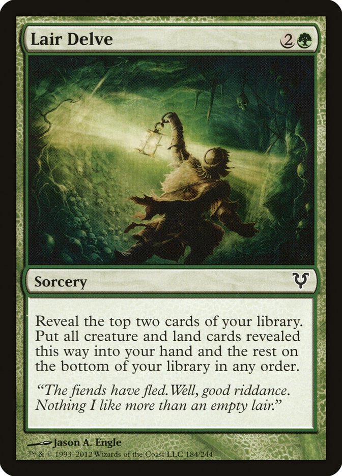 Lair Delve [Avacyn Restored] MTG Single Magic: The Gathering | Red Claw Gaming