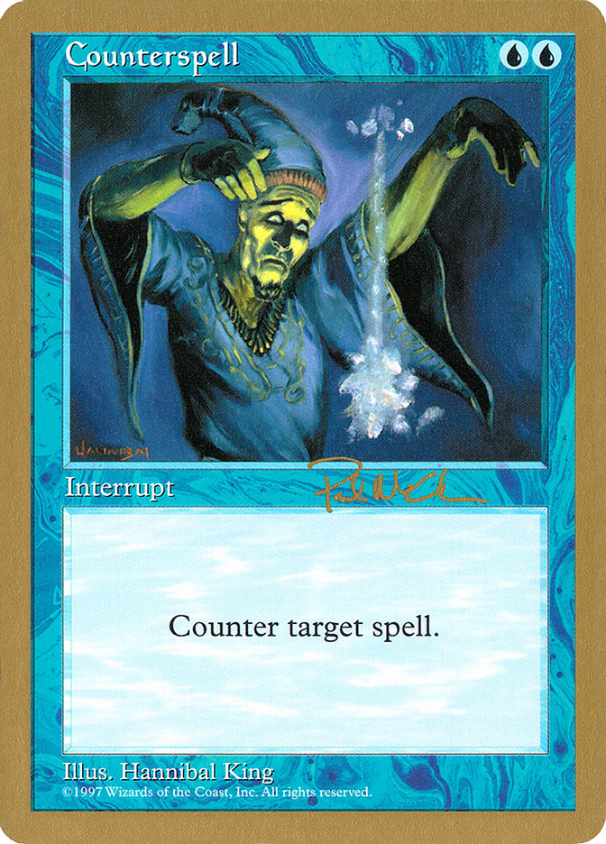Counterspell (Paul McCabe) [World Championship Decks 1997] MTG Single Magic: The Gathering | Red Claw Gaming