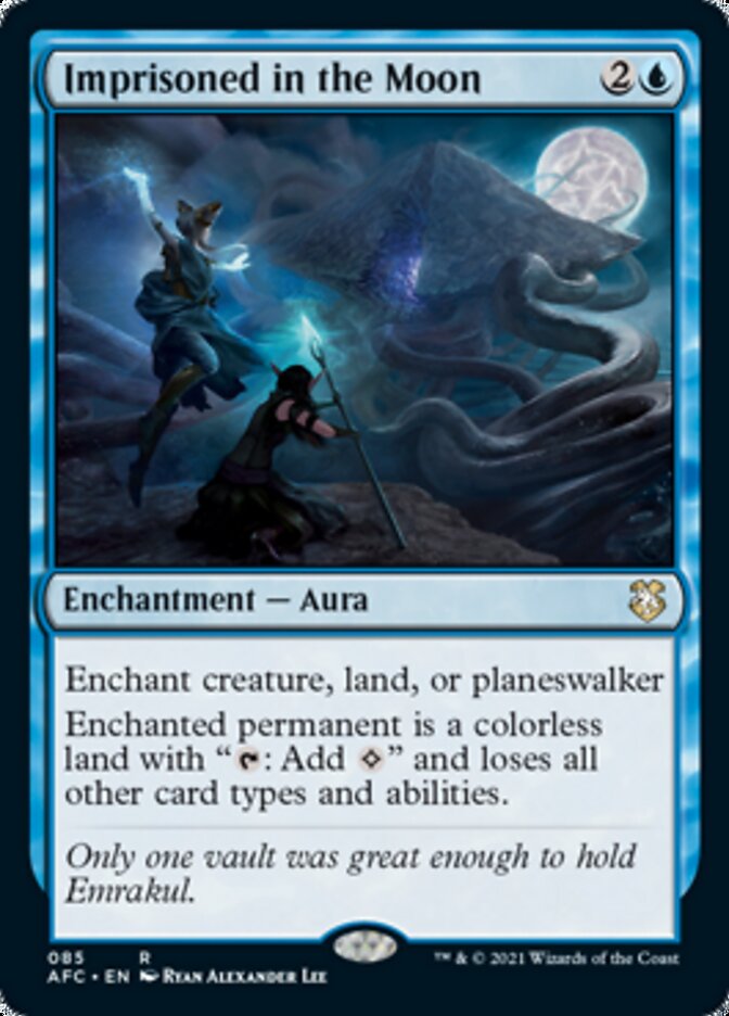 Imprisoned in the Moon [Dungeons & Dragons: Adventures in the Forgotten Realms Commander] MTG Single Magic: The Gathering | Red Claw Gaming