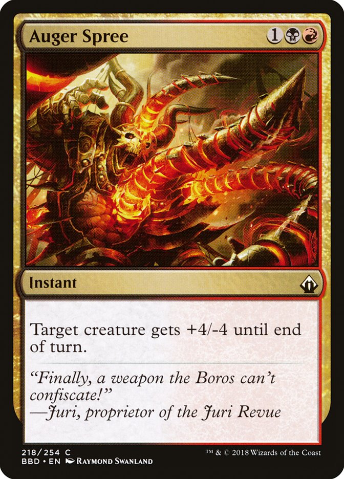 Auger Spree [Battlebond] MTG Single Magic: The Gathering | Red Claw Gaming