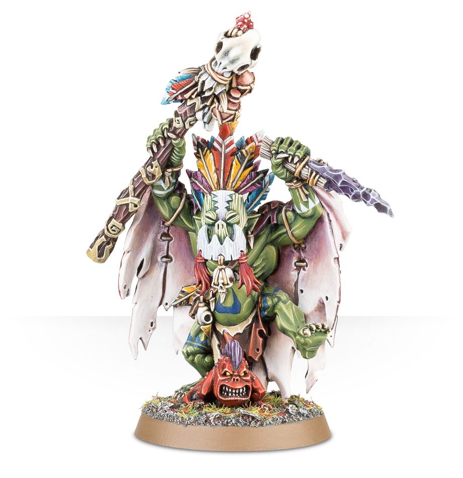 BONESPLITTERZ WURRGOG PROPHET Orruk Games Workshop | Red Claw Gaming