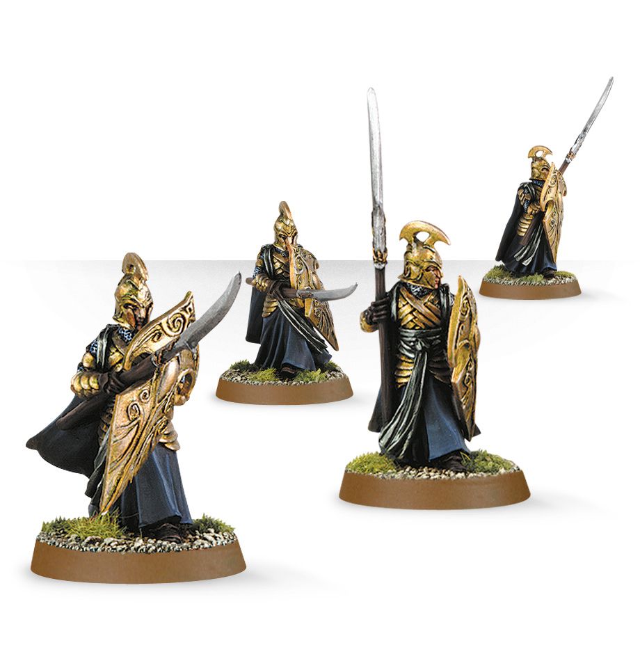 High Elf Warriors Lord of the Rings Games Workshop | Red Claw Gaming