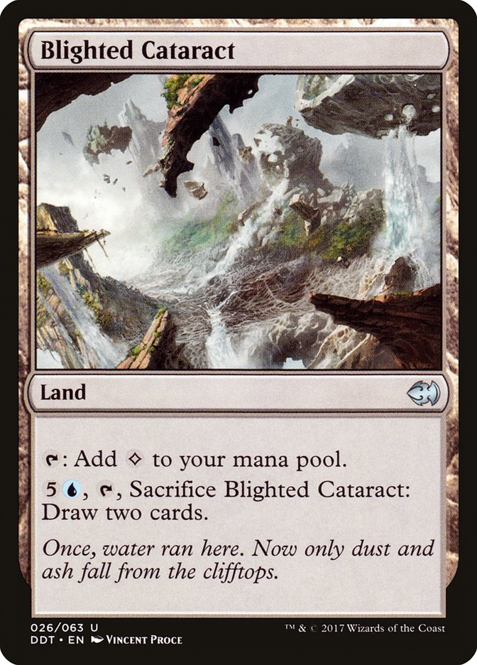 Blighted Cataract [Duel Decks: Merfolk vs. Goblins] MTG Single Magic: The Gathering | Red Claw Gaming