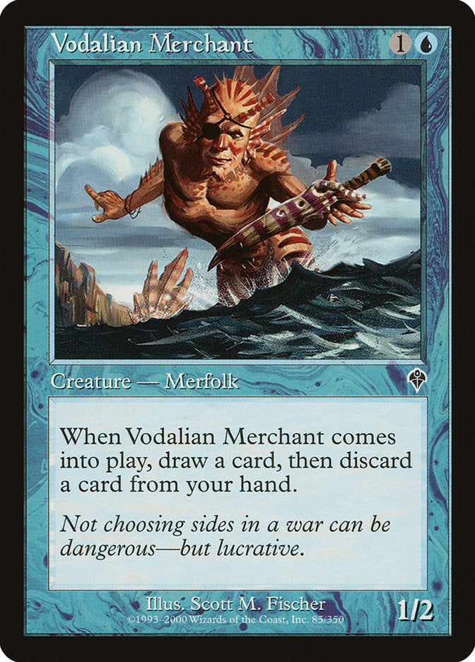 Vodalian Merchant [Invasion] MTG Single Magic: The Gathering | Red Claw Gaming