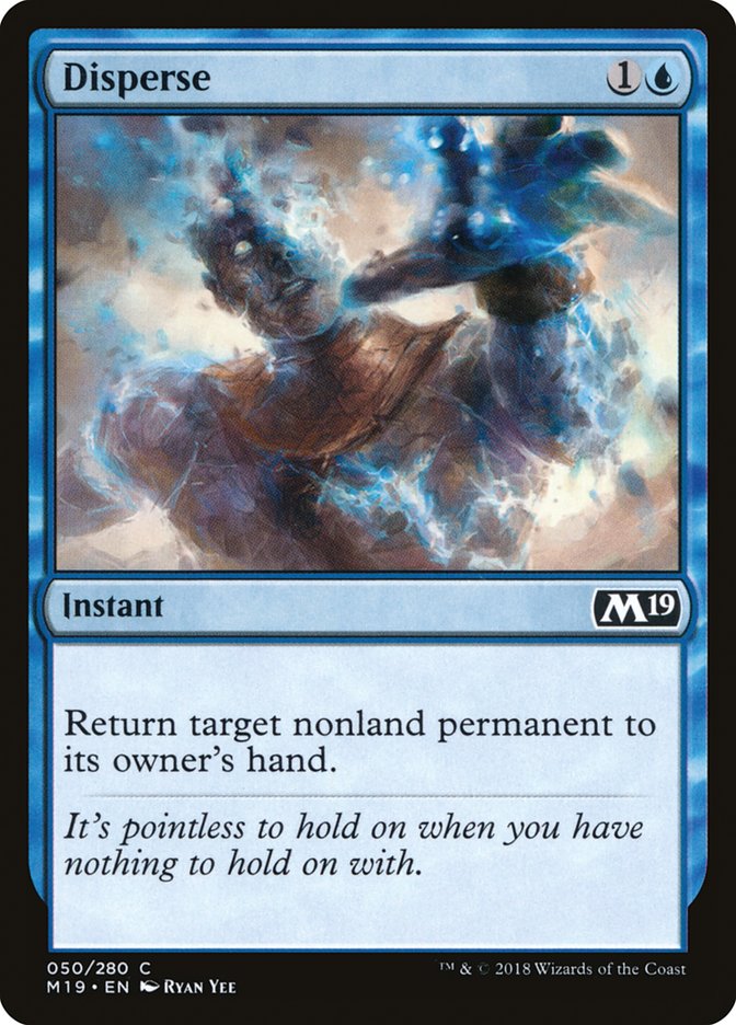 Disperse [Core Set 2019] MTG Single Magic: The Gathering | Red Claw Gaming