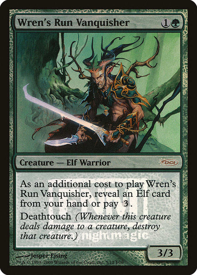 Wren's Run Vanquisher [Friday Night Magic 2009] MTG Single Magic: The Gathering | Red Claw Gaming