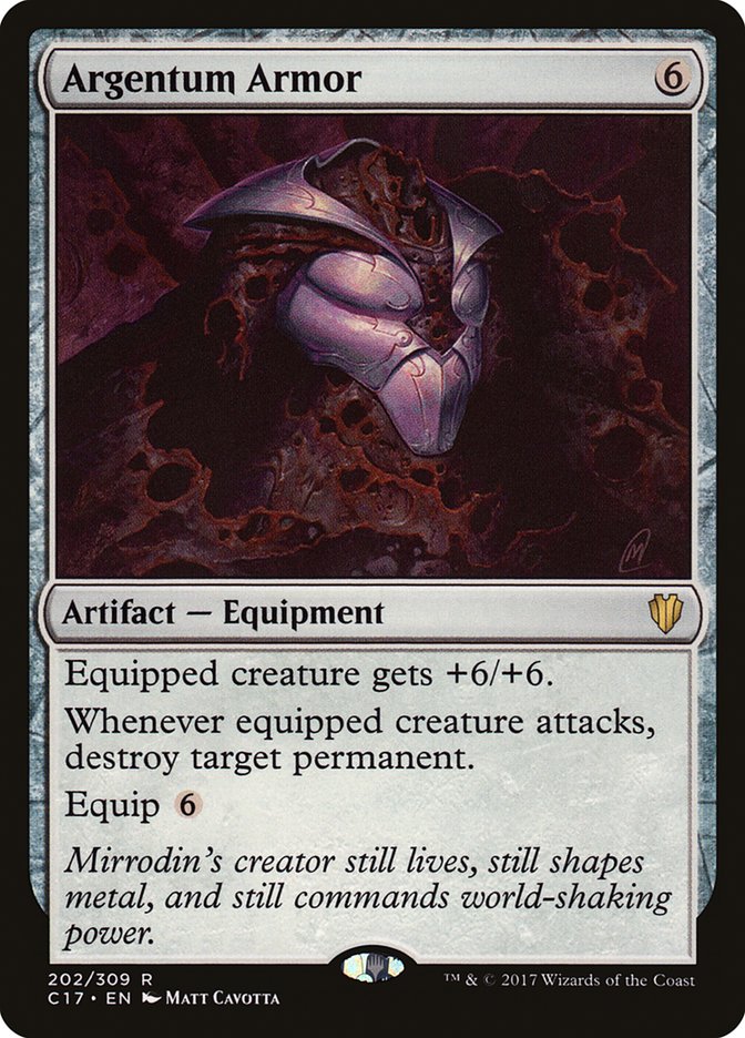 Argentum Armor [Commander 2017] MTG Single Magic: The Gathering | Red Claw Gaming