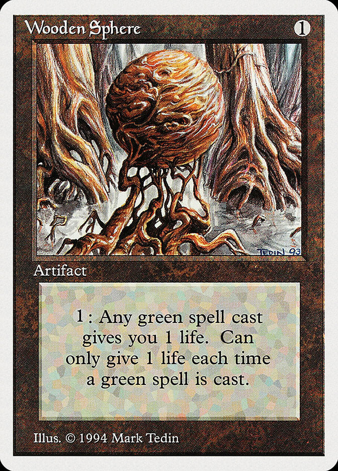 Wooden Sphere [Summer Magic / Edgar] MTG Single Magic: The Gathering | Red Claw Gaming