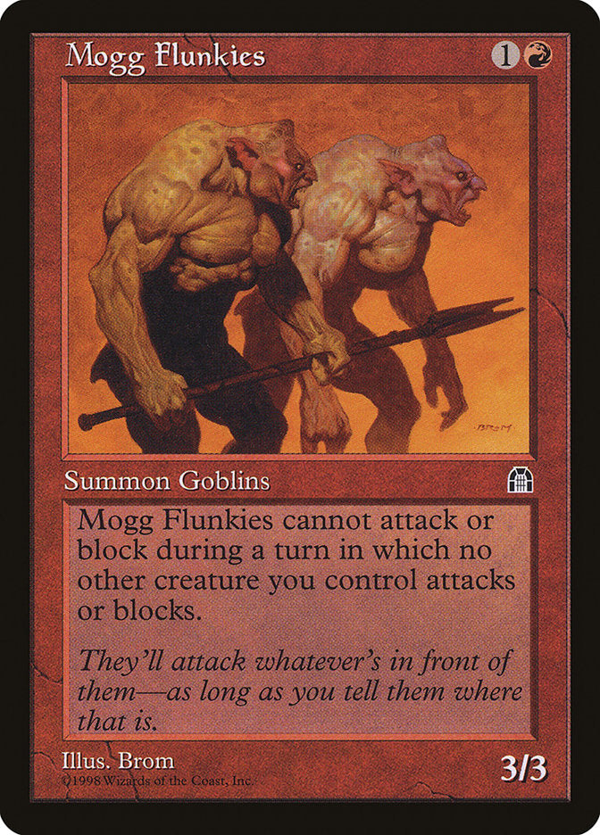 Mogg Flunkies [Stronghold] MTG Single Magic: The Gathering | Red Claw Gaming