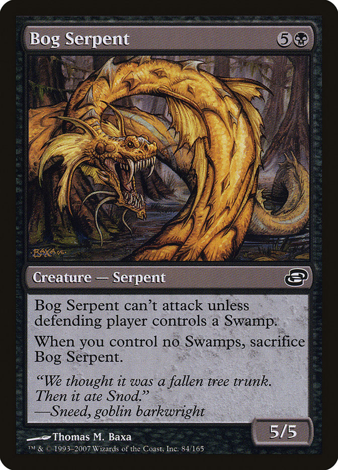 Bog Serpent [Planar Chaos] MTG Single Magic: The Gathering | Red Claw Gaming