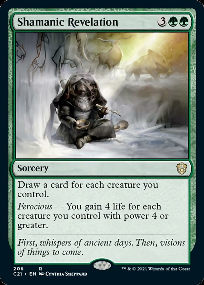 Shamanic Revelation [Commander 2021] MTG Single Magic: The Gathering | Red Claw Gaming