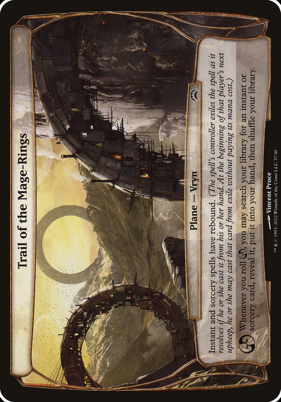 Trail of the Mage-Rings (Planes) [Planechase 2012 Planes] MTG Single Magic: The Gathering | Red Claw Gaming