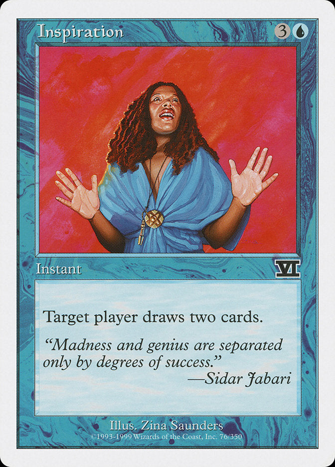 Inspiration [Classic Sixth Edition] MTG Single Magic: The Gathering | Red Claw Gaming