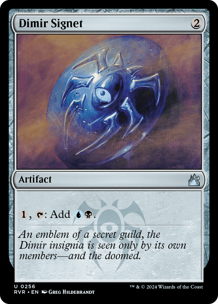 Dimir Signet [Ravnica Remastered] MTG Single Magic: The Gathering | Red Claw Gaming