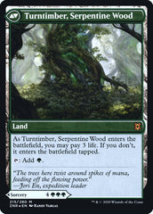 Turntimber Symbiosis // Turntimber, Serpentine Wood [Zendikar Rising Prerelease Promos] MTG Single Magic: The Gathering | Red Claw Gaming