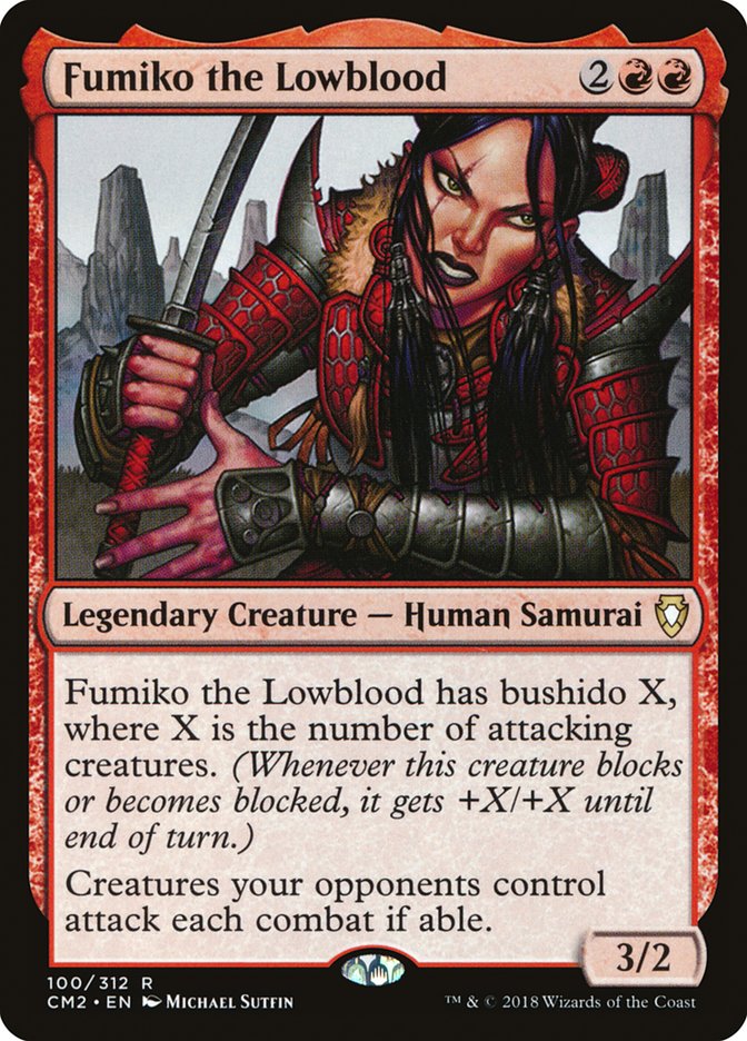Fumiko the Lowblood [Commander Anthology Volume II] MTG Single Magic: The Gathering | Red Claw Gaming
