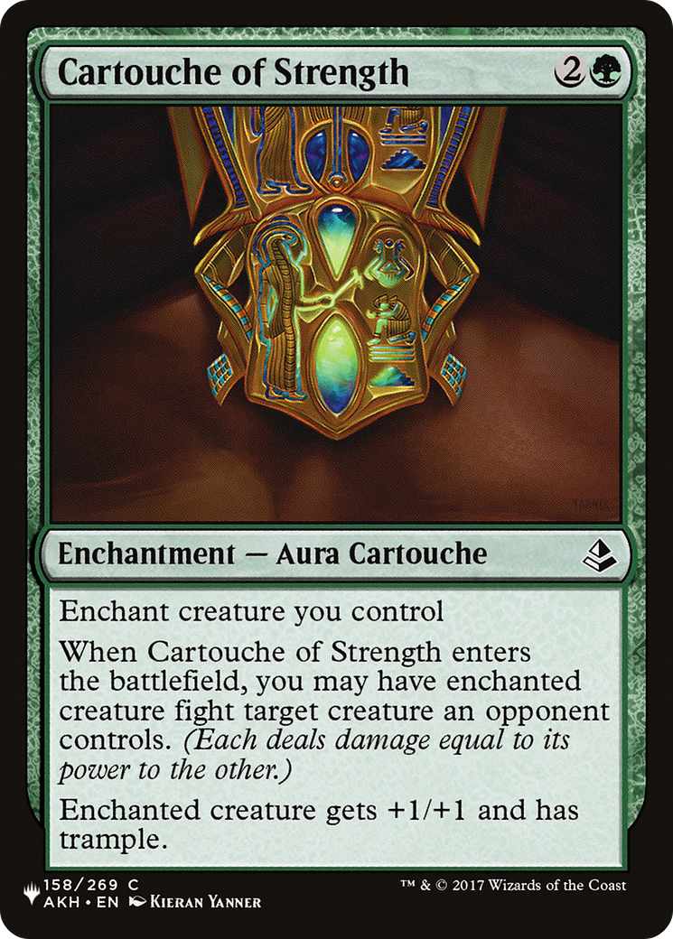 Cartouche of Strength [The List] MTG Single Magic: The Gathering | Red Claw Gaming