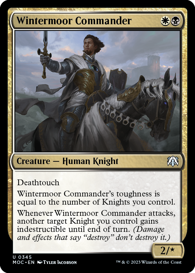 Wintermoor Commander [March of the Machine Commander] MTG Single Magic: The Gathering | Red Claw Gaming