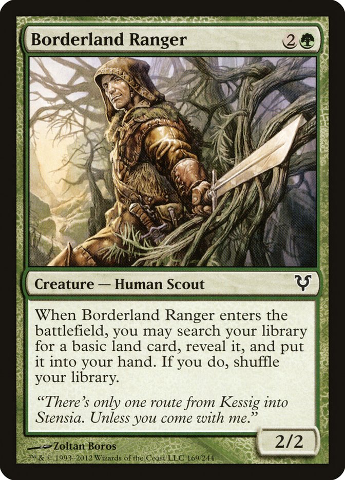 Borderland Ranger [Avacyn Restored] MTG Single Magic: The Gathering | Red Claw Gaming