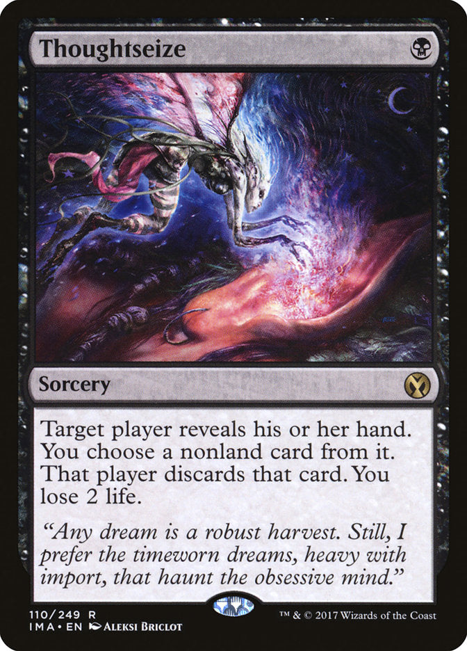 Thoughtseize [Iconic Masters] MTG Single Magic: The Gathering | Red Claw Gaming