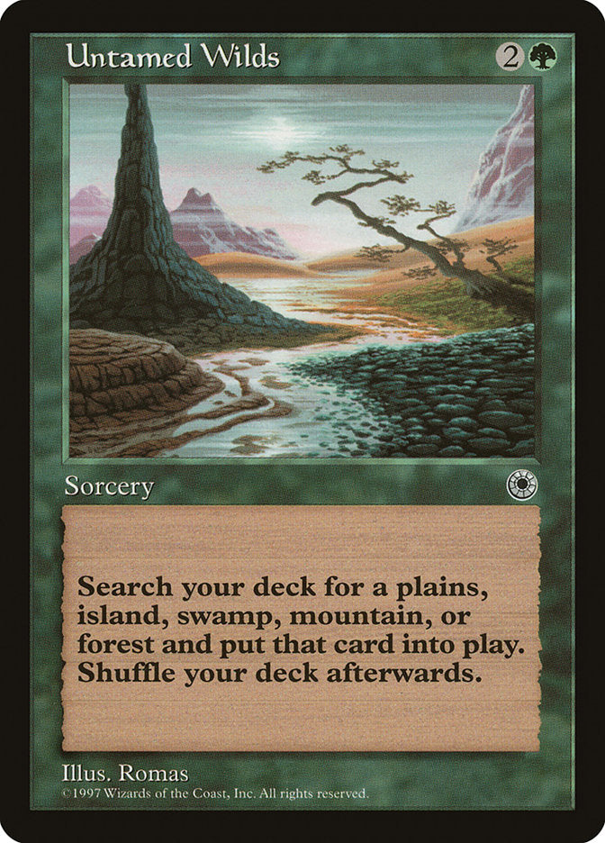 Untamed Wilds [Portal] MTG Single Magic: The Gathering | Red Claw Gaming
