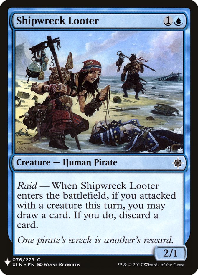 Shipwreck Looter [Mystery Booster] MTG Single Magic: The Gathering | Red Claw Gaming