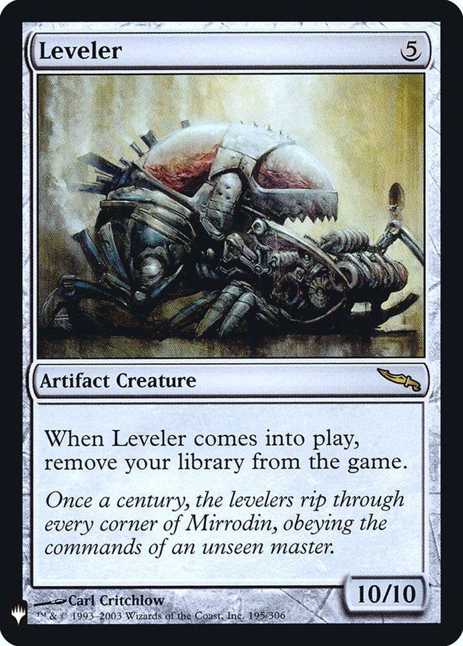 Leveler [Mystery Booster] MTG Single Magic: The Gathering | Red Claw Gaming
