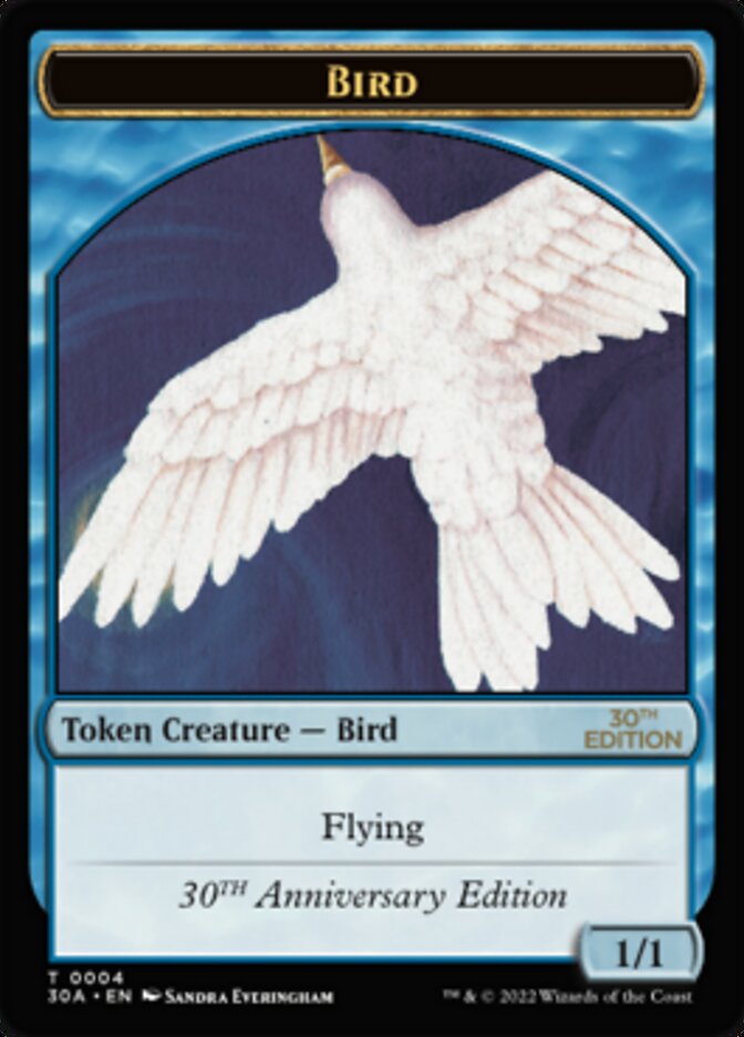 Bird Token [30th Anniversary Tokens] MTG Single Magic: The Gathering | Red Claw Gaming