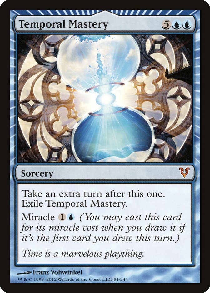 Temporal Mastery [Avacyn Restored] MTG Single Magic: The Gathering | Red Claw Gaming