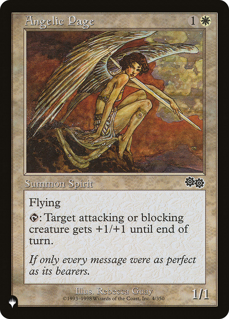 Angelic Page [The List] MTG Single Magic: The Gathering | Red Claw Gaming