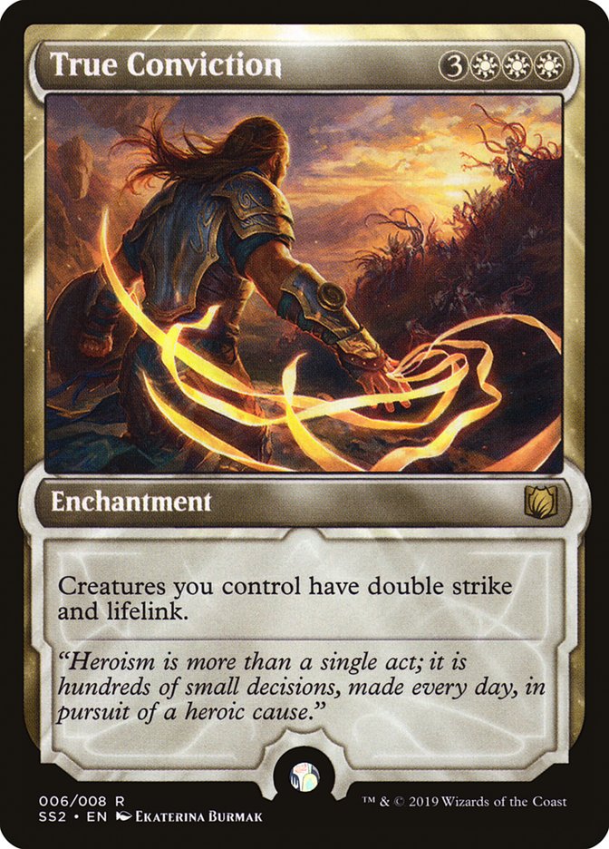 True Conviction [Signature Spellbook: Gideon] MTG Single Magic: The Gathering | Red Claw Gaming