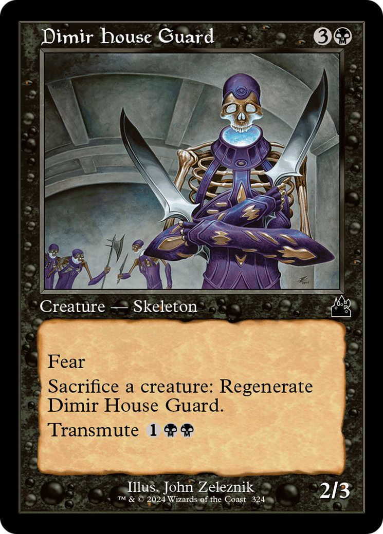 Dimir House Guard (Retro Frame) [Ravnica Remastered] MTG Single Magic: The Gathering | Red Claw Gaming