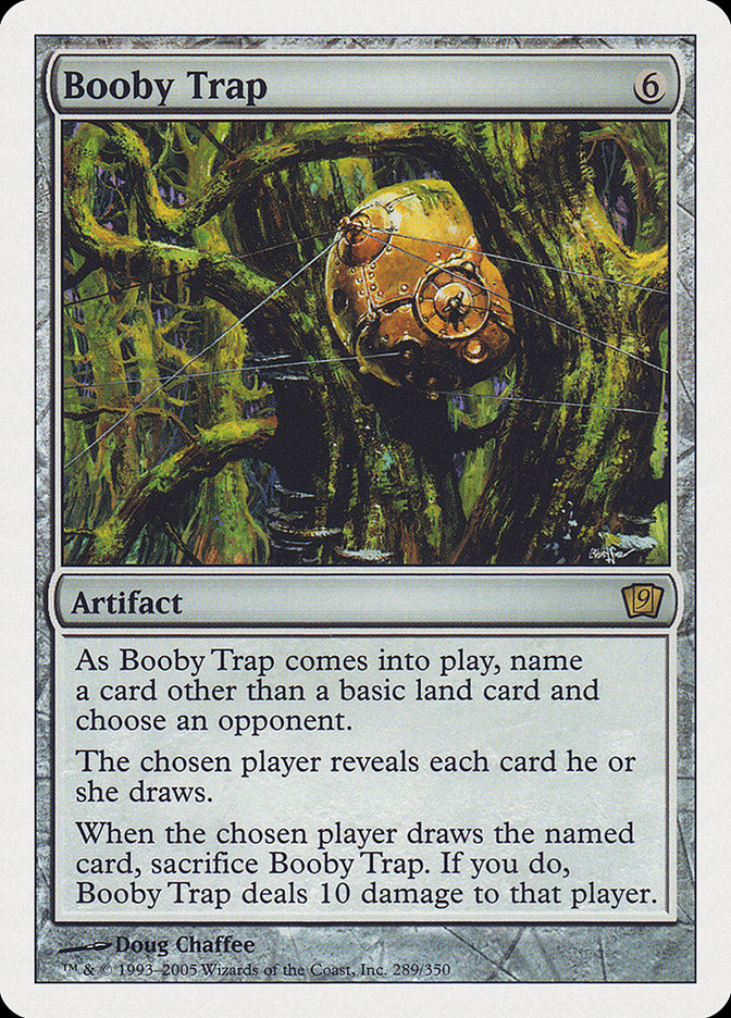 Booby Trap [Ninth Edition] MTG Single Magic: The Gathering | Red Claw Gaming
