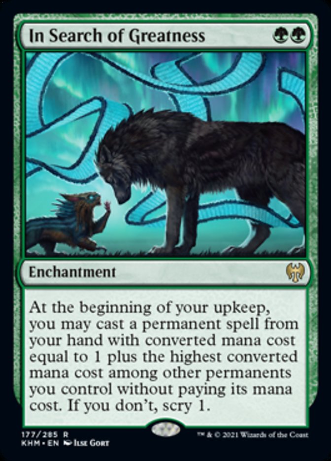 In Search of Greatness [Kaldheim] MTG Single Magic: The Gathering | Red Claw Gaming