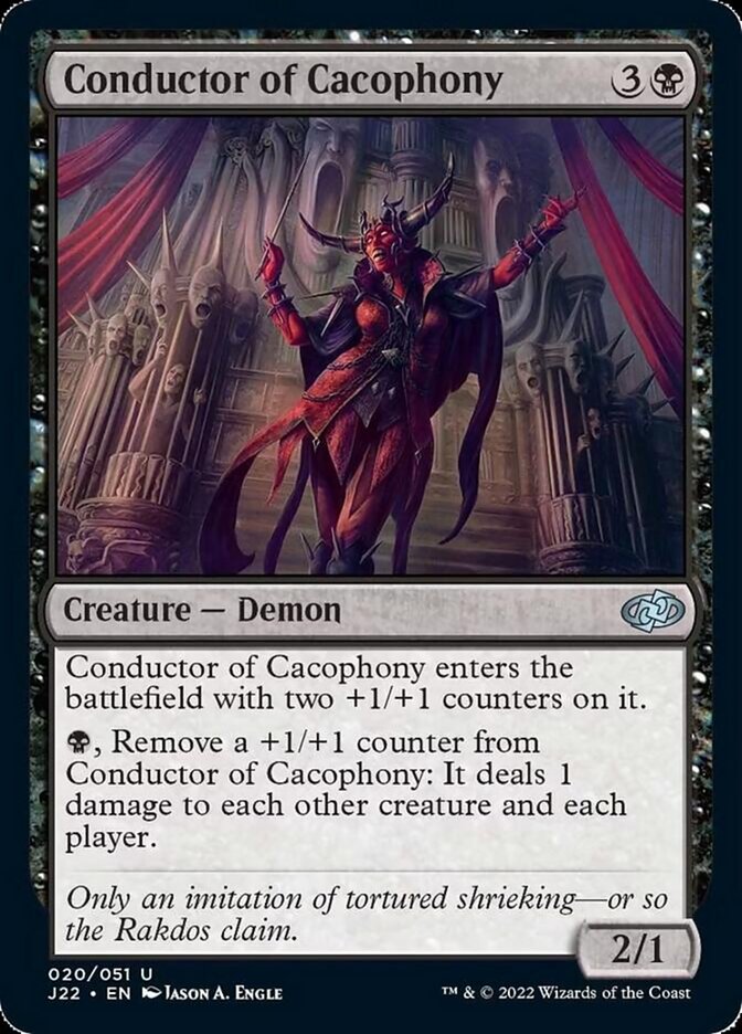 Conductor of Cacophony [Jumpstart 2022] MTG Single Magic: The Gathering | Red Claw Gaming